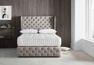 Oxford Ortho 2000 Divan Bed with 2 Drawers & Foot-End Storage + Free Headboard