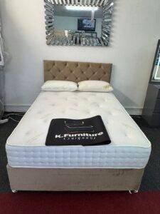 Luxury Pocket 1000 Divan Bed Set – Tailored Support, Cloud-Like Comfort