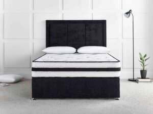 Woking Divan Bed with 2 Drawers Foot-End Storage + Free Headboard