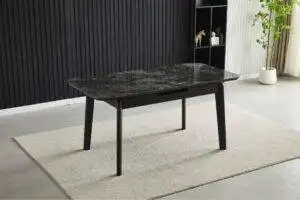 Olive Ceramic Extending Dining Table