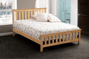 Brooklyn  3ft Oak Finish Wooden Bed Frame
