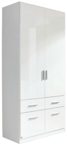 Celle 2 Door 4 Drawer Wardrobe