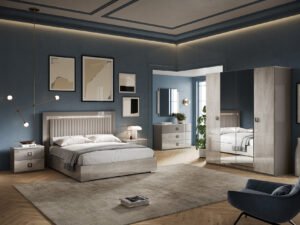 Zossen Italian Modern full Bedroom Set Collection
