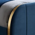 rowan-blue-fabric-gold-bed-frame
